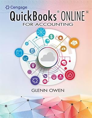 (eBook PDF)Using QuickBooks Online for Accounting 5th Edition by Glenn Owen 