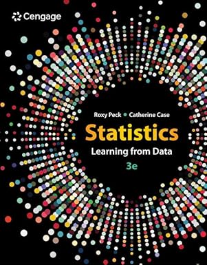 (eBook PDF)Statistics Learning from Data 3rd Edition by Roxy Peck , Catherine Case