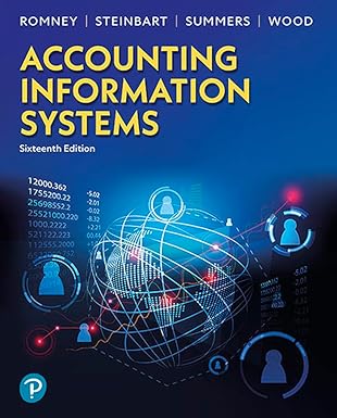 (eBook PDF)Accounting Information Systems 16th Edition by Marshall Romney , Paul Steinbart , Scott Summers , David Wood