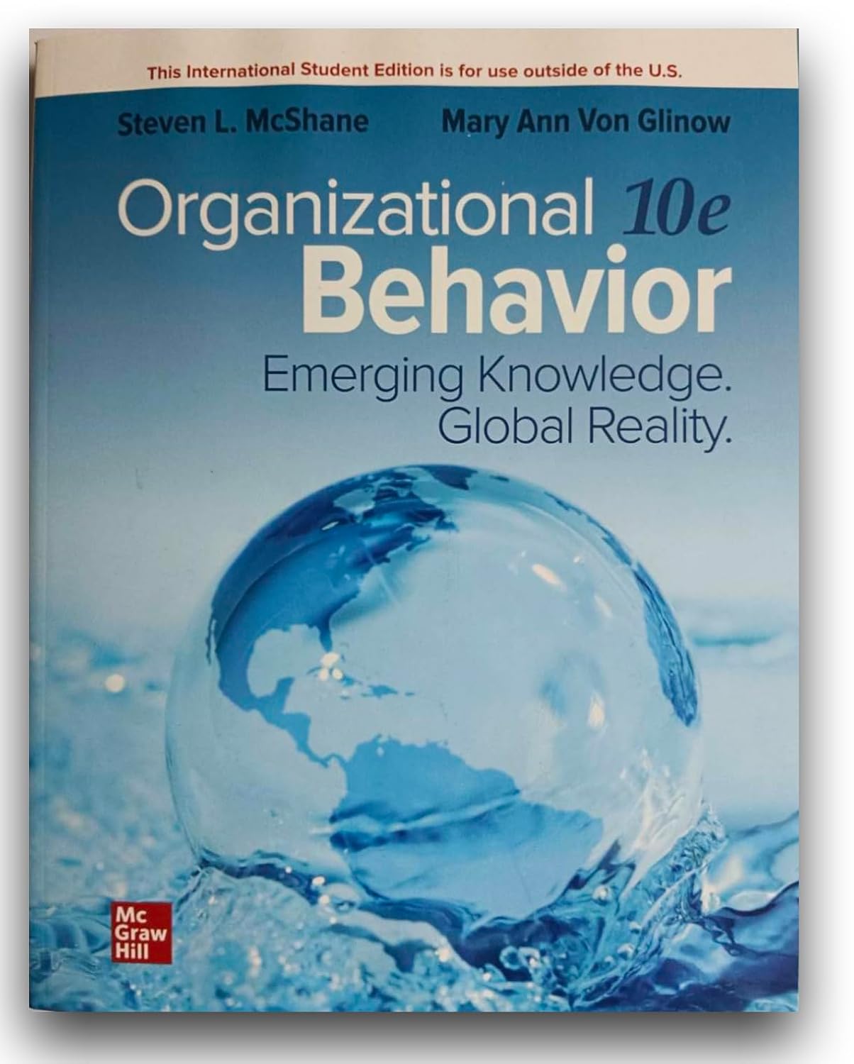 (eBook PDF)Organizational Behavior Emerging Knowledge Global 10th by Mary Ann Von Glinow Steven McShane 