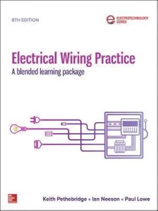 Test Bank  Electrical Wiring Practice 8th Australian Edition  by Keith Pethebridge