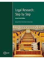 (eBook PDF)Legal Research Step by Step Rivised 4th Edition by Margaret Helen Kerr 