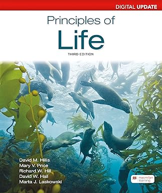 Test Bank  Principles of Life 3rd Edition  by DAVID M. HILLIS 