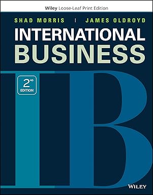 (eBook PDF)International Business 2nd Edition by Shad Morris , James Oldroyd