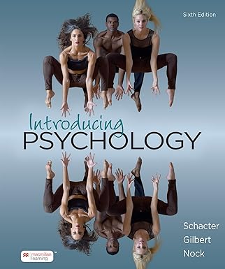 (eBook PDF)Psychology 6th Edition by DANIEL L. SCHACTER