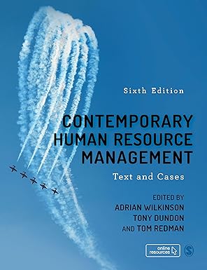 (eBook PDF)Contemporary Human Resource Management Text and Cases,6th Ed by Adrian Wilkinson , Tony Dundon 