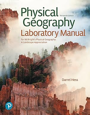 (eBook PDF)Physical Geography Laboratory Manual, 13th Edition by Darrel Hess