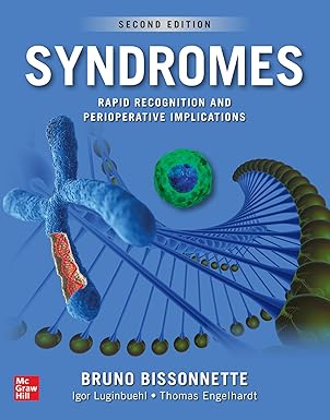 (eBook PDF)Syndromes: Rapid Recognition and Perioperative Implications, 2nd edition 2nd Edition by Bruno Bissonnette 