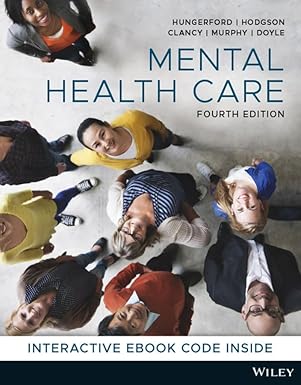 (eBook PDF)Mental Health Care An Introduction for Health Professionals by Richard Clancy