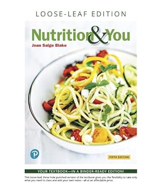 (eBook PDF)Nutrition and You 5th Edition [Joan Salge Blake] by Joan Blake 