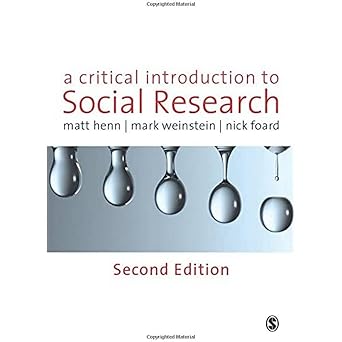(eBook PDF)A Critical Introduction to Social Research 2nd by Matt Henn 