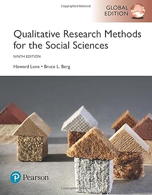 (eBook PDF)Qualitative Research Methods For Social Paperback ＆ndash; January 24, 2017 by Howardlune 