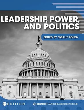 (eBook PDF)Leadership Power and Politics 1st Edition by Sigalit Ronen by Sigalit Ronen 