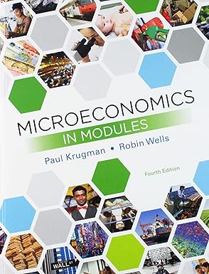 Solution manual for  Microeconomics in Modules 4th Edition Krugman  by Paul Krugman , Robin Wells