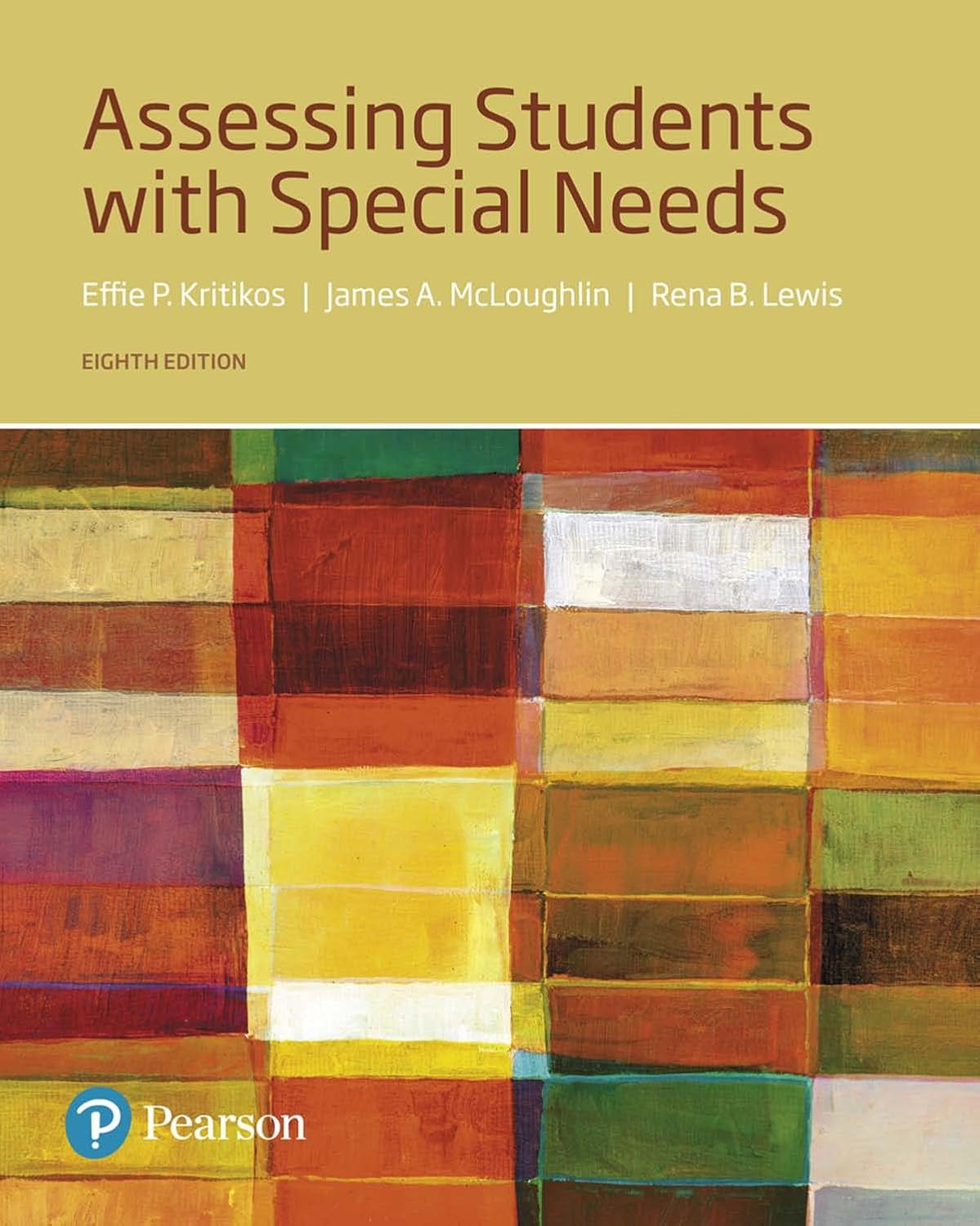 (eBook PDF)Assessing Students with Special Needs 8th Edition by  James McLoughlin, Rena Lewis, Effie Kritikos