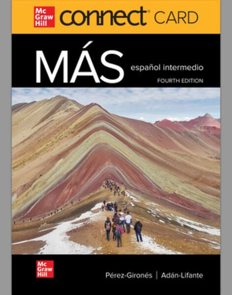 (eBook PDF)Connect Access Card for MAS (180 days), 4th Edition by Ana Mar＆iacute;a P＆eacute;rez-Giron＆eacute;s