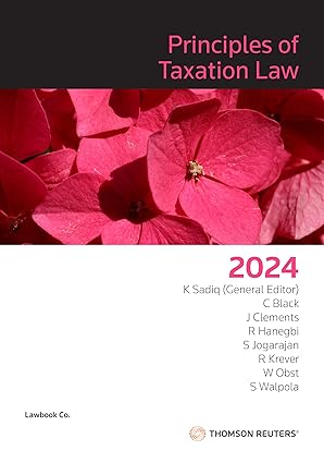 (eBook PDF)principles of taxation law 2024 by Jared Clements