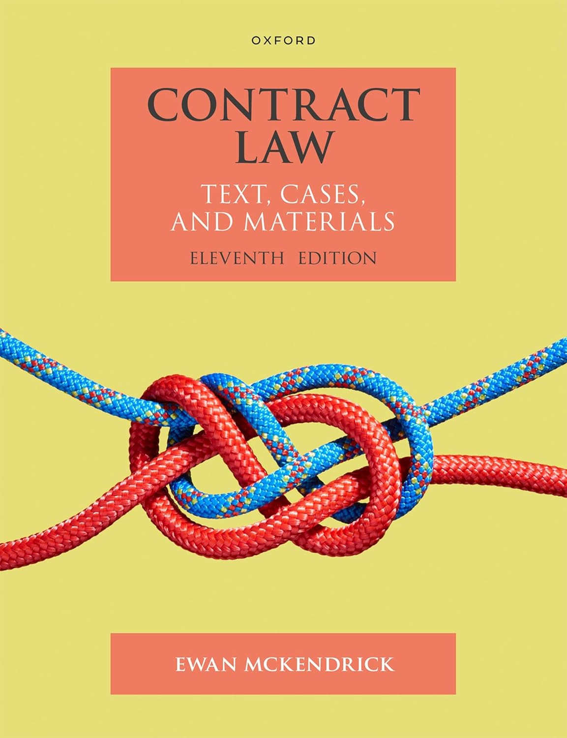 (eBook PDF)Contract Law Text Cases and Materials 11th Edition by McKendrick