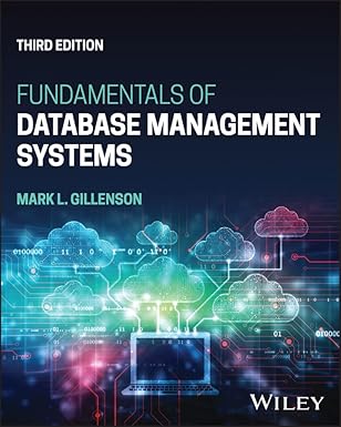 (eBook PDF)Fundamentals of Database Management Systems, 3rd Edition by Mark L. Gillenson