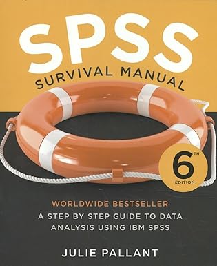  (eBook PDF)SPSS Survival Manual 6th edition  by Julie Pallant 