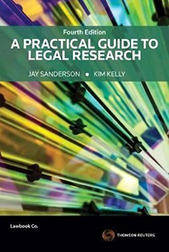 (eBook PDF)A Practical Guide to Legal Research by Dr JaySand