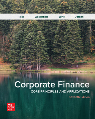 Test Bank for Corporate Finance:Core Principles Applications 7th by Stephen Ross,Randolph Westerfield