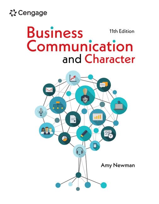 (eBook PDF)Business Communication and Character 11th Edition by Amy Newman