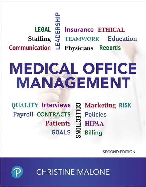 (eBook PDF)Medical Office Management 2nd Edition by Christine Malone