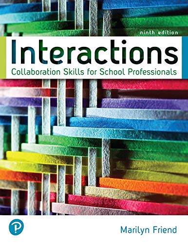 (eBook PDF)Interactions: Collaboration Skills for School Professionals 9th Edition by Marilyn Friend