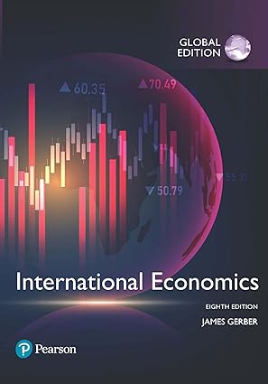 Solution manual for International Economics,8th Global Edition by James Gerber