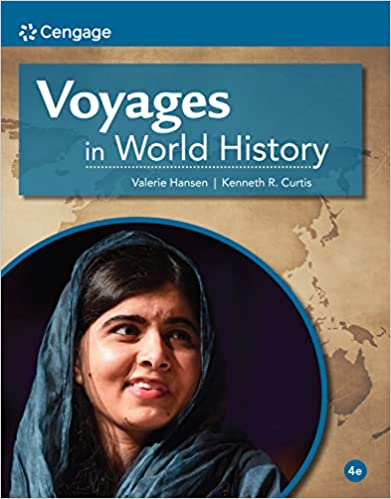 Test Bank for Voyages in World History 4th Edition by Valerie Hansen, Ken Curtis