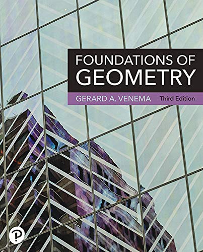(eBook PDF)Foundations of Geometry 3rd Edition by Gerard Venema