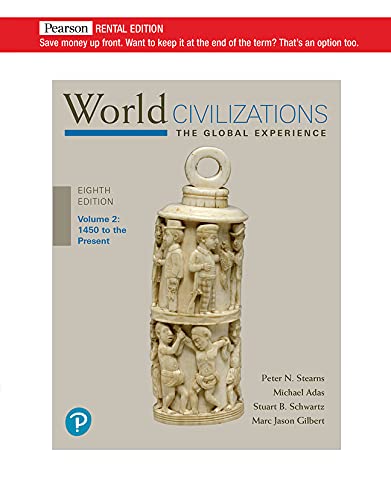 Test Bank for World Civilizations The Global Experience,Volume 2 8th by  Peter N. Stearns