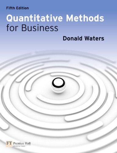 (eBook PDF)Quantitative Methods for Business 5th by unknown author