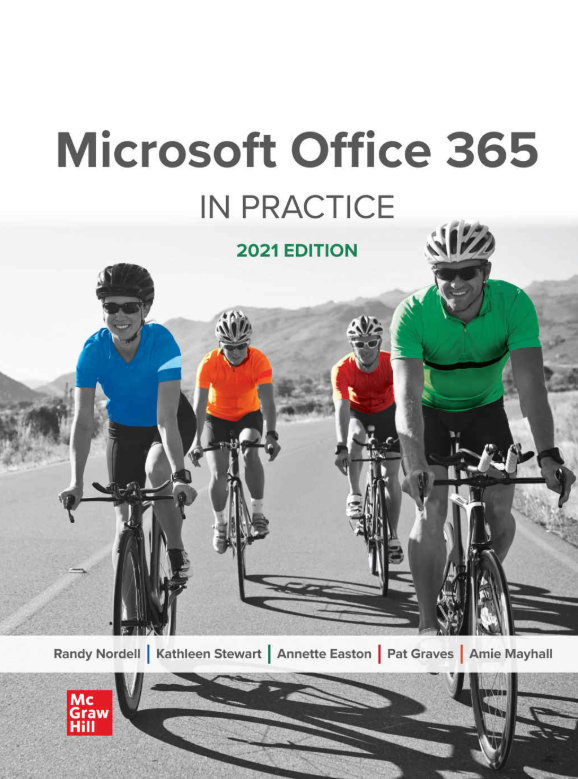 Solution manual for Microsoft Office 365:In Practice,2021 1st Edition by Randy Nordell