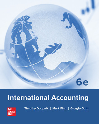 Test Bank for International Accounting 6th Edition by Timothy Doupnik