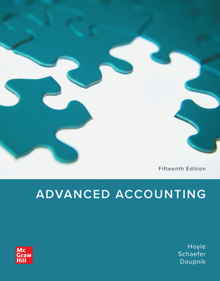 Test Bank for Advanced Accounting 15th Edition by Joe Ben Hoyle,Thomas Schaefer,Timothy Doupnik
