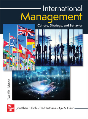 Test Bank for International Management:Culture,Strategy,and Behavior 12e by Fred Luthans,Fred Luthans