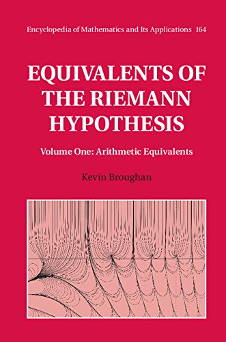 (eBook PDF)Equivalents of the Riemann Hypothesis Volume 1, Arithmetic Equivalents by Kevin Broughan