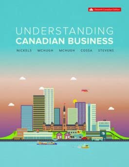 (eBook PDF)Understanding Canadian Business 11th by  Julie Stevens William G. Nickels, James McHugh, Susan McHugh, Rita Cossa