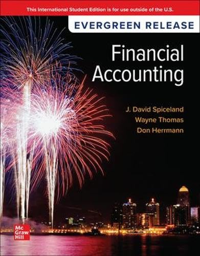 Solution manual for Financial Accounting 2025 Release 7th Edition by  David Spiceland