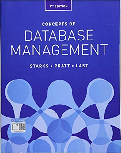 Test Bank for Concepts of Database Management 9th by  Joy L. Starks , Philip J. Pratt , Mary Z. Last
