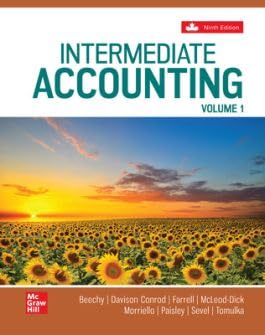(eBook PDF)Intermediate Accounting Volume 1 9th Edition by  Ingrid McLeod-Dick Thomas H. Beechy, Joan E. Conrod, Elizabeth Farrell