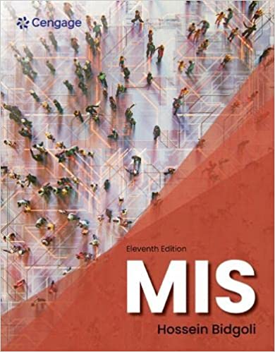 Test Bank for  MIS 11th Edition by Hossein Bidgoli