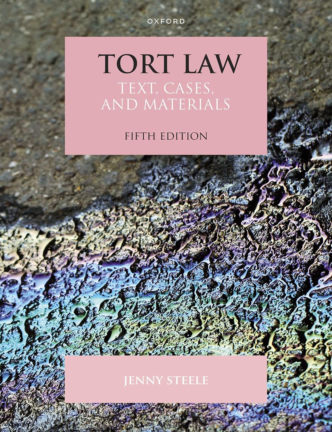 (eBook PDF)Tort Law Text, Cases, and Materials 5th by  Jenny Steele